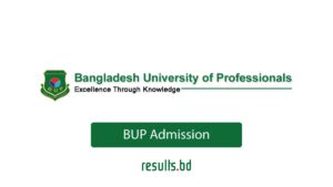 BUP Admission
