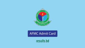 AFMC Admit Card