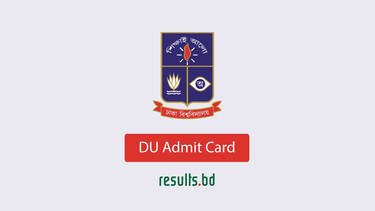 DU Admit Card
