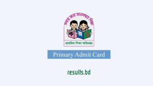 Primary Admit Card
